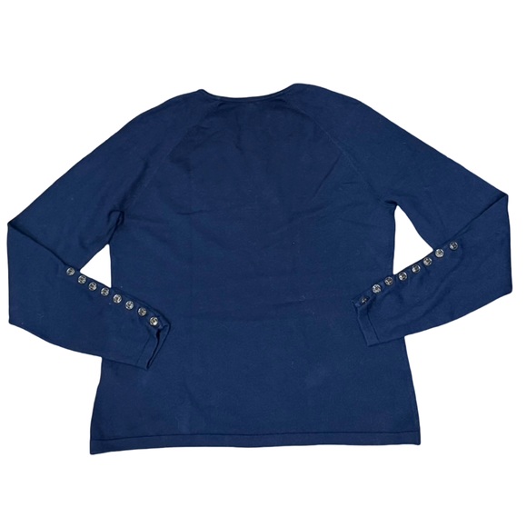 ✨ J. McLaughlin Jamey Sweater Navy Blue - Women’s Size Medium ✨ - Picture 9 of 15